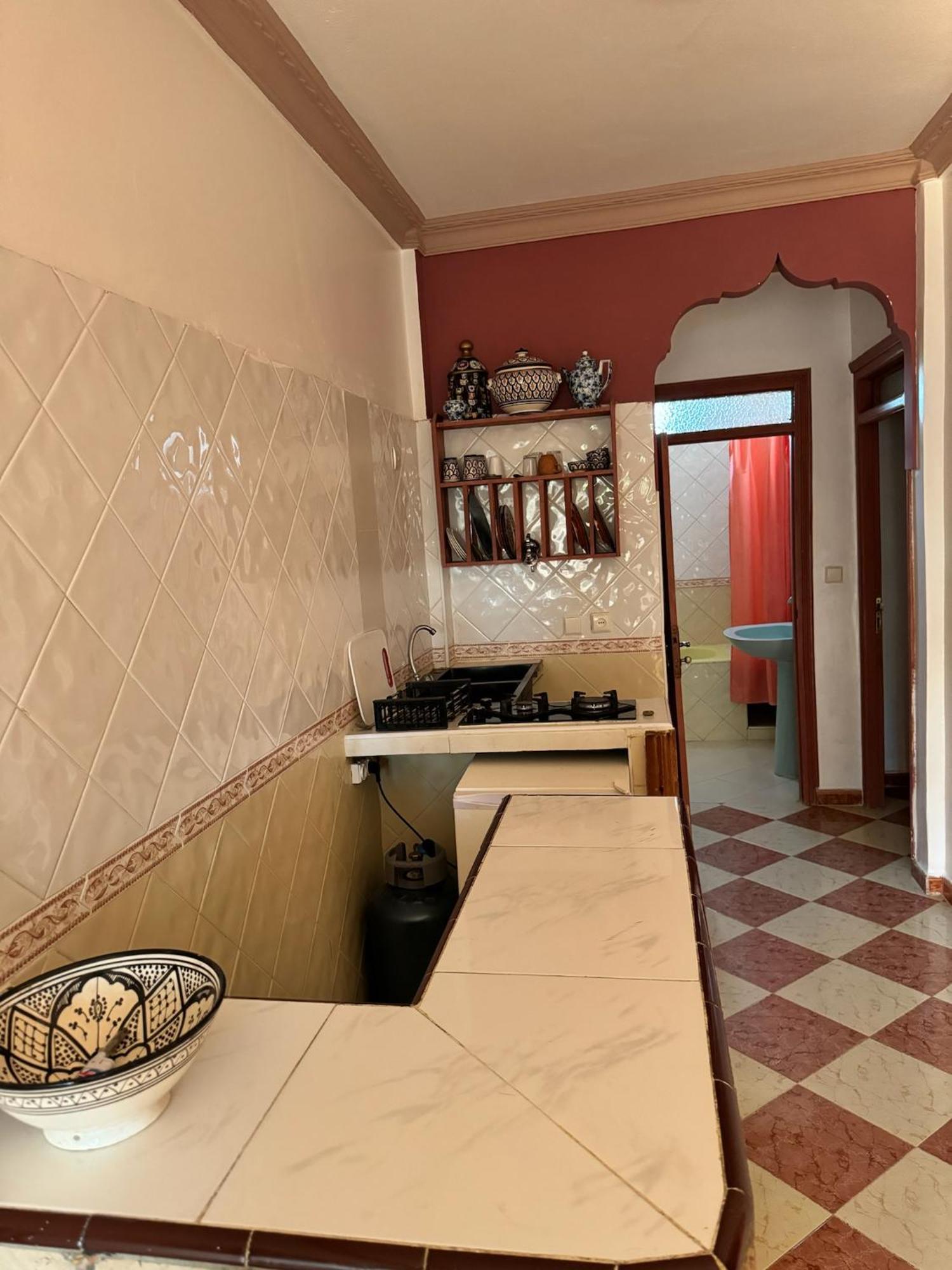 Camping Nature & Mer Tahadart - Bungalows Briech Zimmer foto