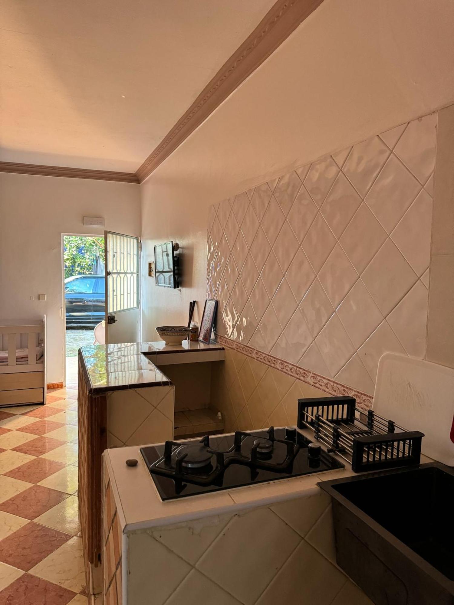 Camping Nature & Mer Tahadart - Bungalows Briech Zimmer foto